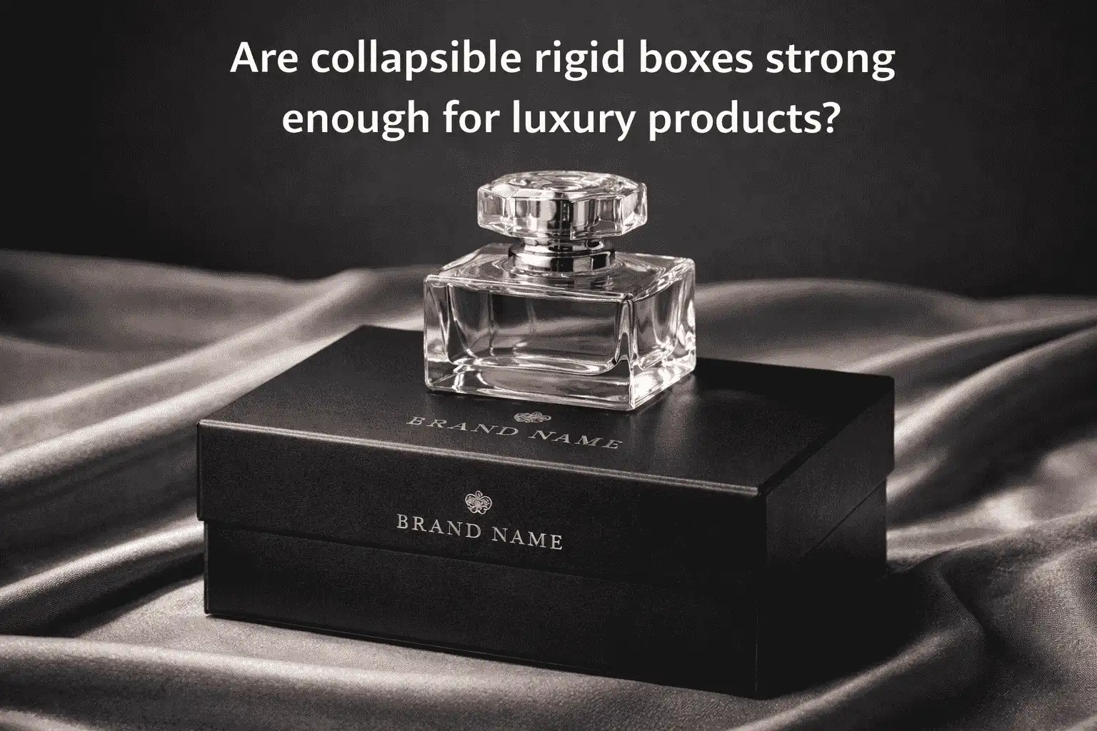 Are collapsible rigid boxes strong enough for luxury products?